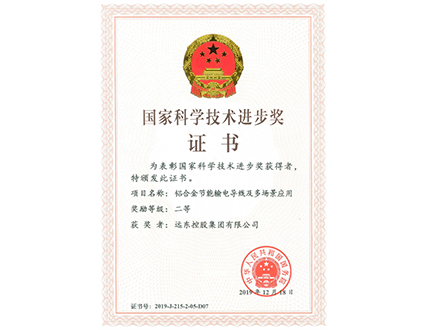 شهادة في جائزة الوطنية للنهوض بالعلم والتكنولوجيا