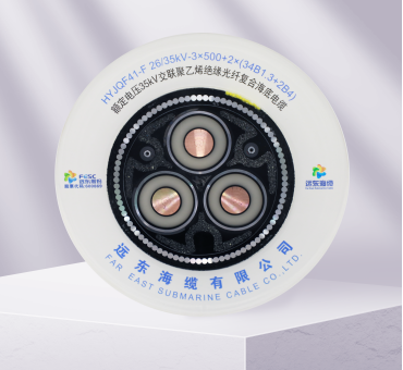 كابلات بحرية مركبة من ألياف ضوئية مصنوعة من 35 كيلو فولت