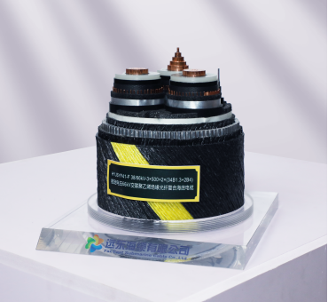 كابلات بحرية مركبة من ألياف ضوئية، فولطية 66KV.